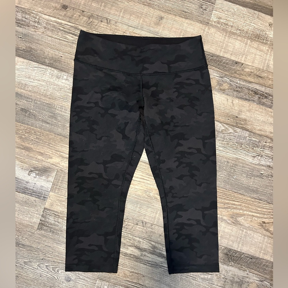 lululemon athletica Black Leggings with Wide Waistband